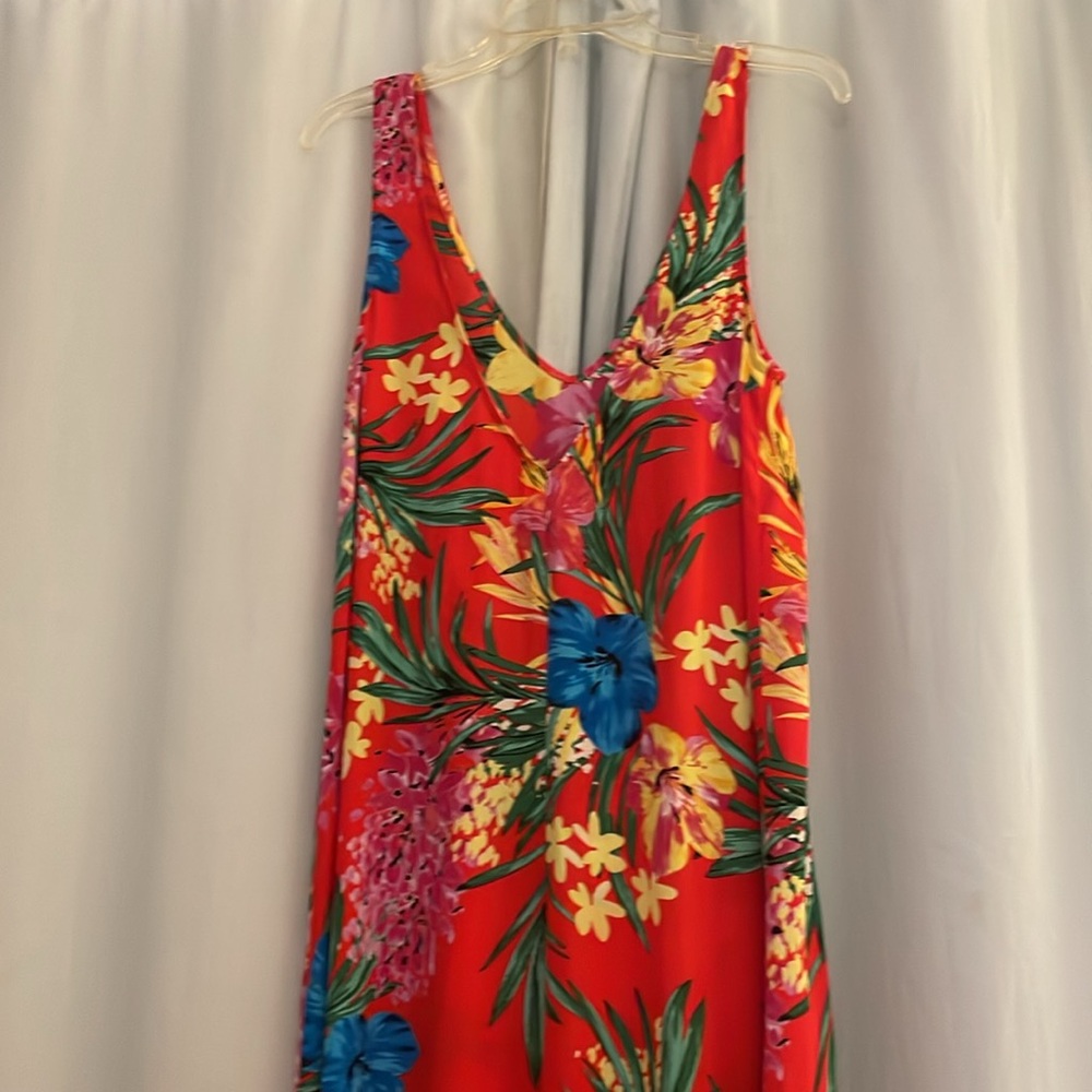 Show Me Your MuMu Kiersten Tropical Tango Maxi Dress, size Small - Picture 7 of 8